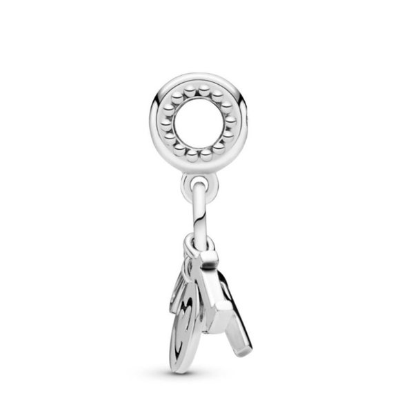 PANDORA I Love You Dangle Charm - Picture 3 of 4